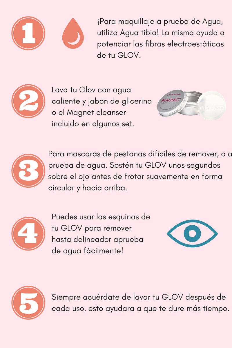 Tips Glov Hydro Desmaquillante Chile