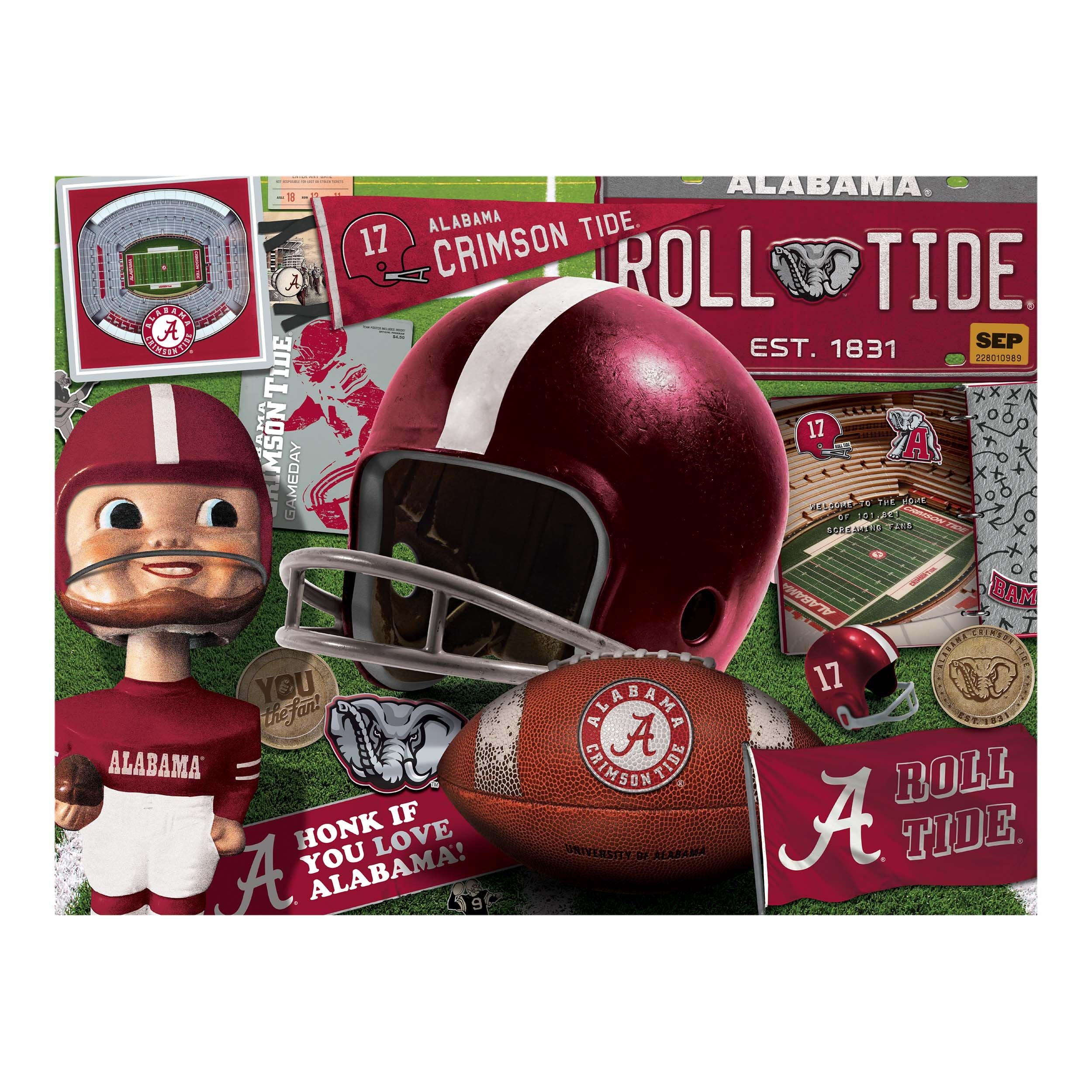 Alabama Tusky 16oz - 365 Gameday