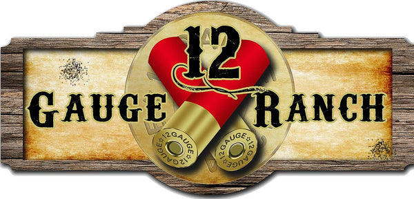 12 Gauge Ranch Decal – 12 Gauge Ranch Ranch