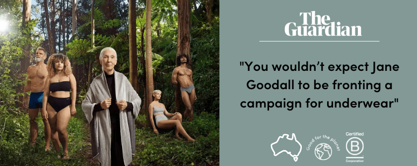 The Guardian - You wouldn't expect Jane Goodall to be fronting a campaign for underwear