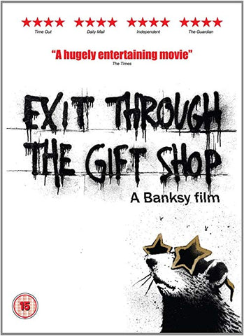 BANKSY GRAFFITI ARTIST EXIT THROUGH THE GIFT SHOP MOVIE