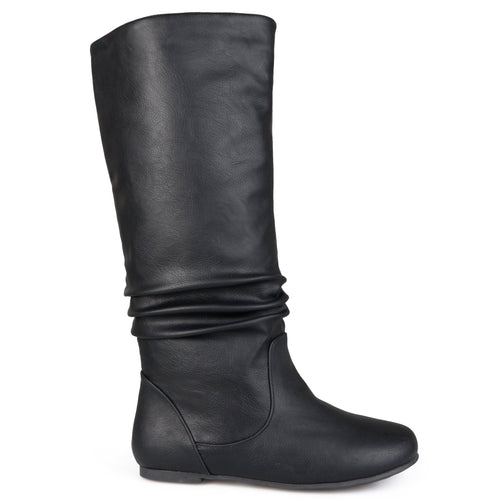 Jayne Booties | Women's Flat Riding Boots | Journee Collection