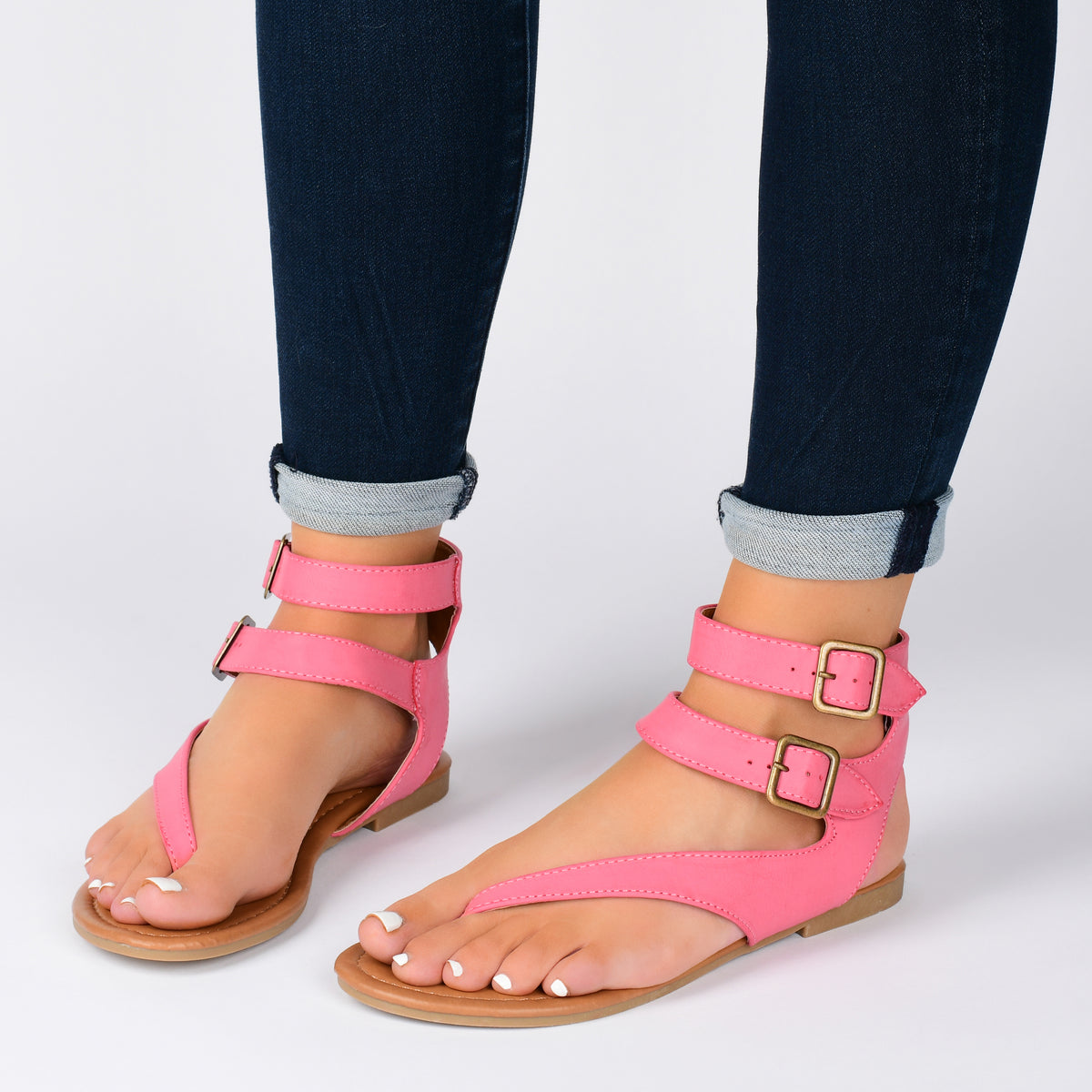 Kyle Sandal | Women's Buckled Sandals | Journee Collection