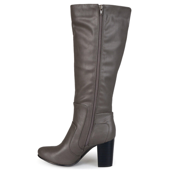 Carver Wide Calf Boots | Mid-Rise Boots | Journee Collection