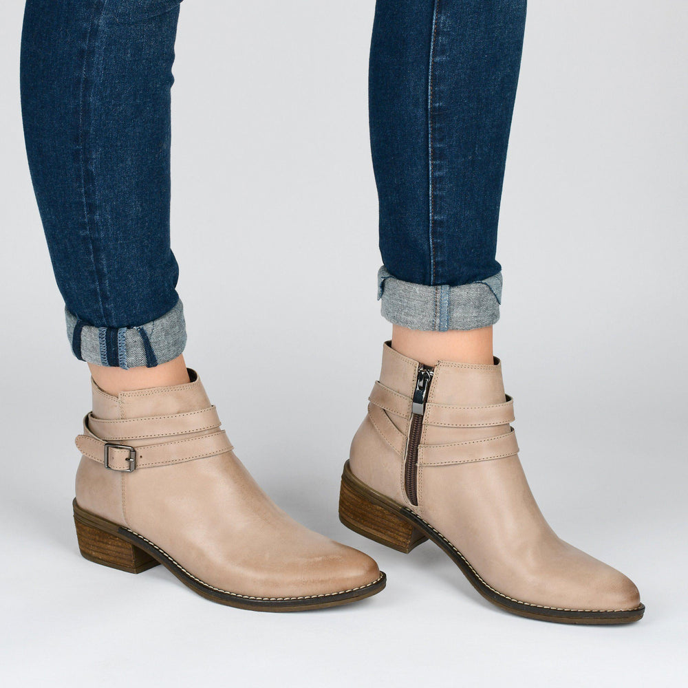 Genuine Leather Booties 