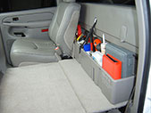 DU-HA 2004-2007 Chevy Silverado/GMC Sierra 1500 Light Duty Crew Cab (Classic) Behind-the-Seat Cab Storage