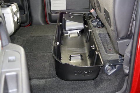 DU-HA 2009-2014 Ford F150 SuperCrew Underseat Cab Storage - Factory Subwoofer