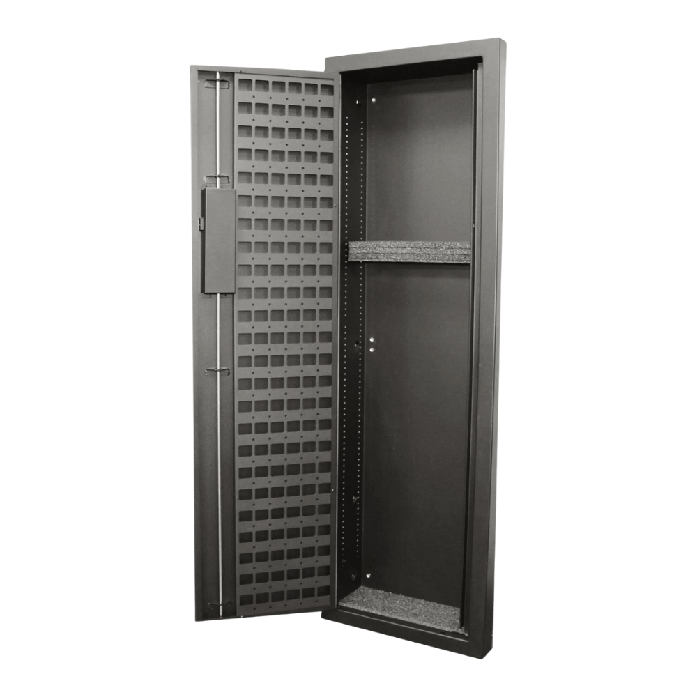 V-Line 51653-S FLBK Tactical Closet Vault In-Wall Safe for Tactical Gear