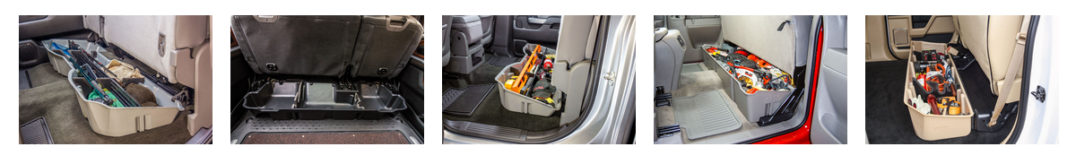 DU-HA 2019-2021 Chevy Silverado/GMC Sierra Light Duty Crew Cab (New Body Style) Underseat Cab Storage