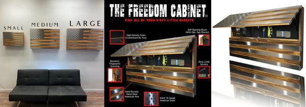 Metal Art of Wisconsin “The Freedom Cabinet”