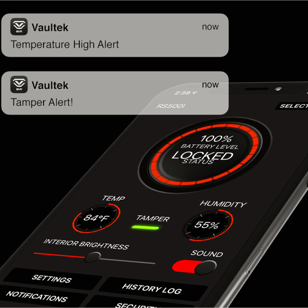 VAULTEK RS800i Wi-Fi Smart Rifle Safe (Biometric)