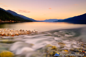 Garland Bay paradise beach camping on kootenay Lake, BC photo by Lucas  Jmieff – Mountain Art Photo