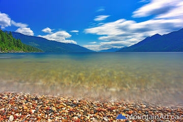 Garland Bay paradise beach camping on kootenay Lake, BC photo by Lucas  Jmieff – Mountain Art Photo