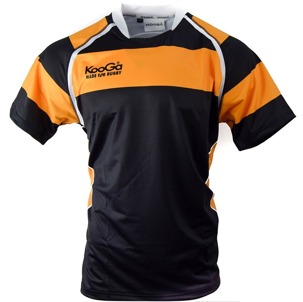 black rugby jersey