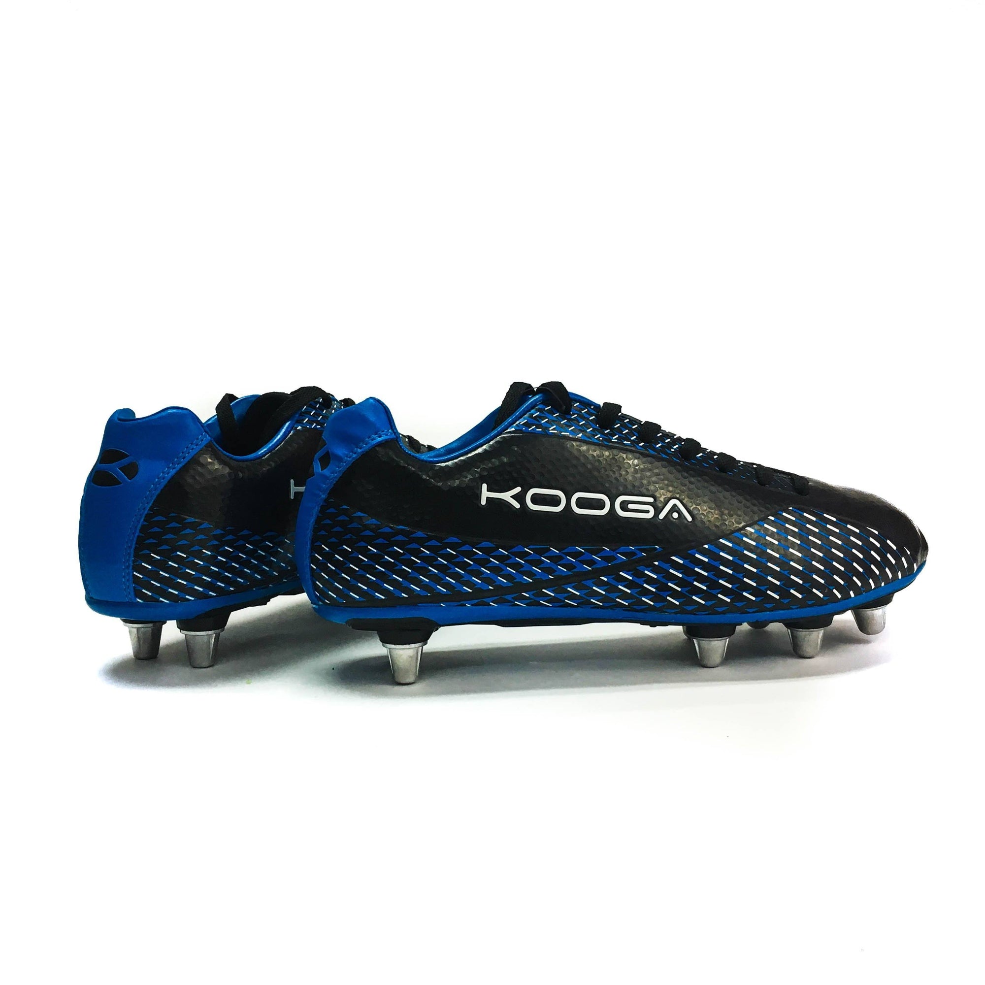 Kooga Combat Rugby Boot Blue - Ruggers Rugby Supply