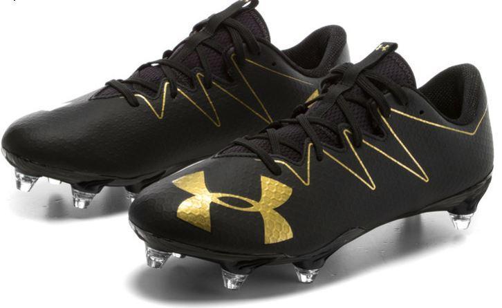 Under Armour Men's Ua Highlight Hybrid Rugby Cleats in Black for