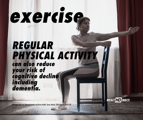 Make exercise a priority for brain health - but protect your joints with
