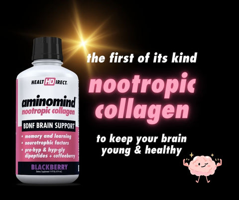 Try the FIRST EVER Nootropic Collagen that builds BDNF and increases brain mass