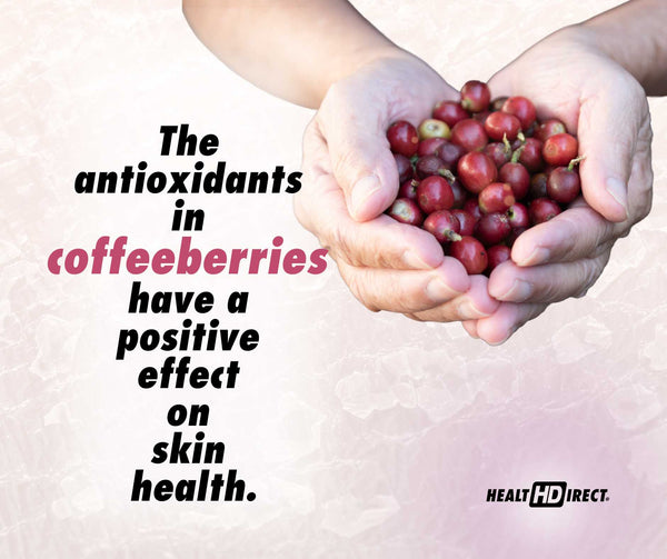 Coffeeberry extract from coffee cherries is clinically shown to improve skin health.  AminoMind supplies the clinically researched amount of coffeeberry extract in each serving.