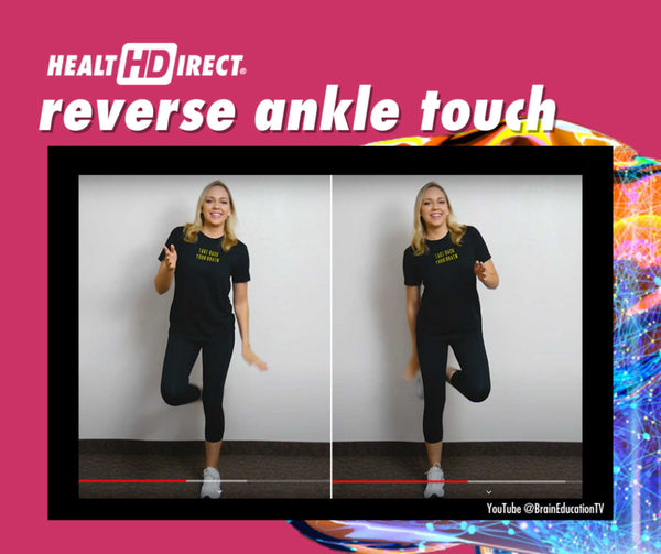 The reverse ankle touch that helps build #neuroplasticity | Health Direct USA
