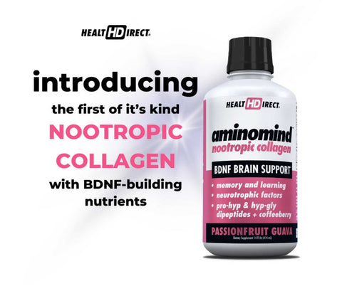 AminoMind - The First Ever Nootropic Collagen brain derived neurotrophic factor supplement