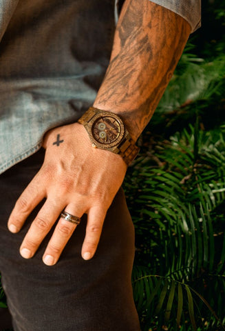 mens wooden watch