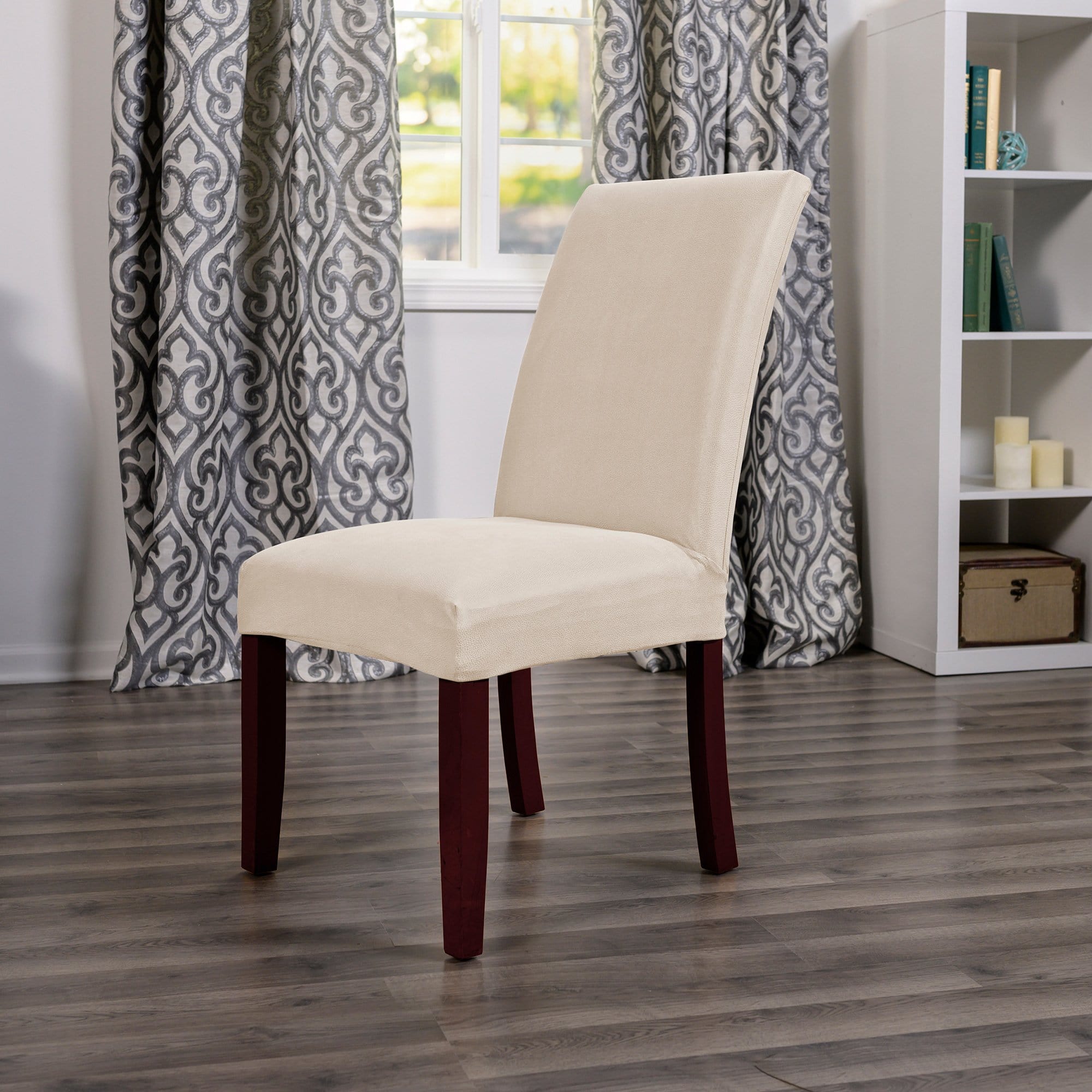 Ultimate Stretch Leather Dining Room Chair Cover