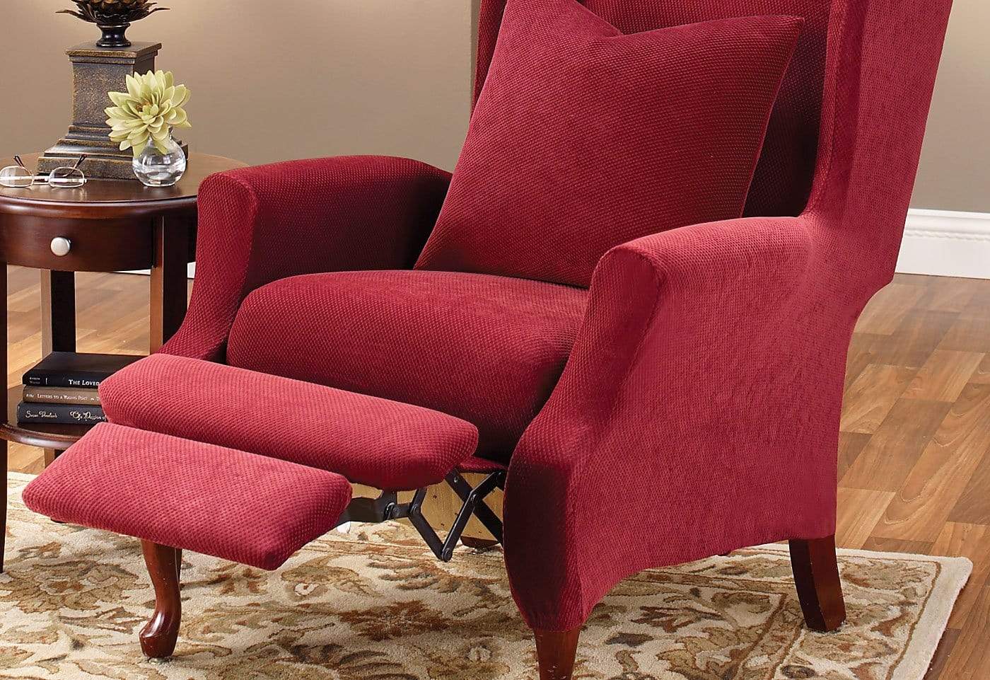 Wing Chair Recliner Slipcover