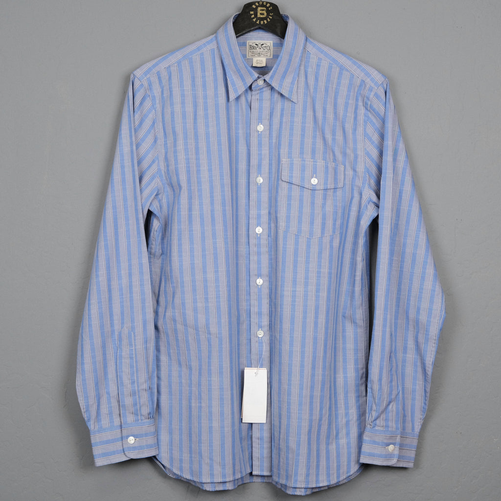 CP BRO Men's Slim Fit Woven Shirt (SBO1-28 B-FS-CHK-BSL_Light