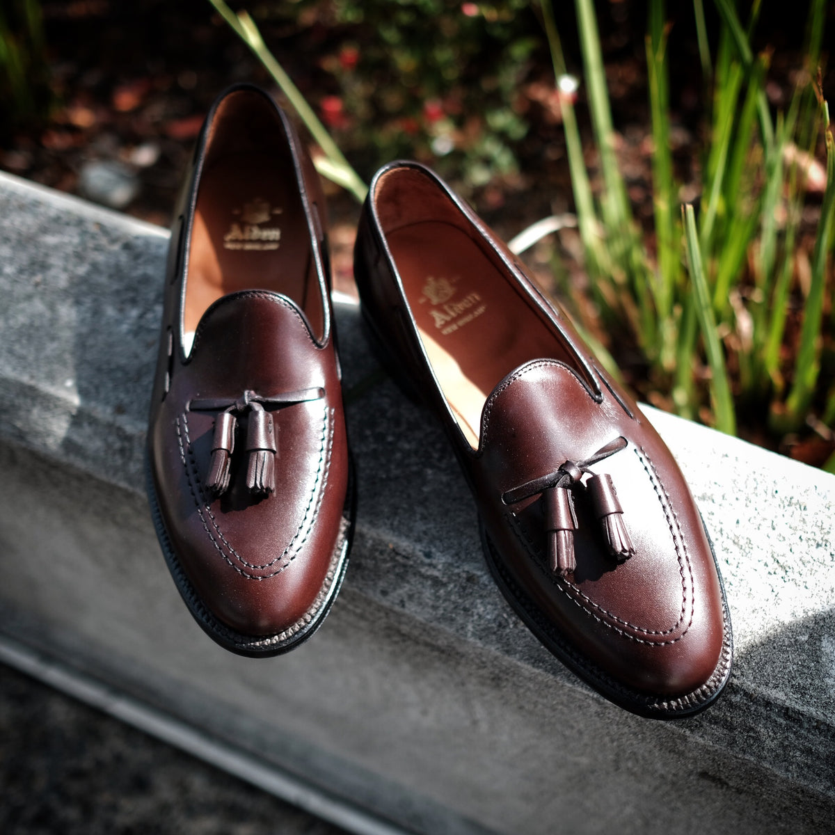 Alden Dark Brown Calf Tassel Loafer #561 – BROGUE