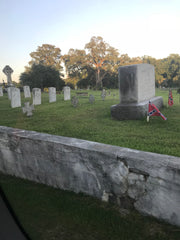 Confederate graves at the Natchez Cemetery