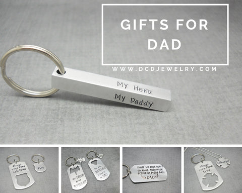 gifts for Dad | personalized key chain