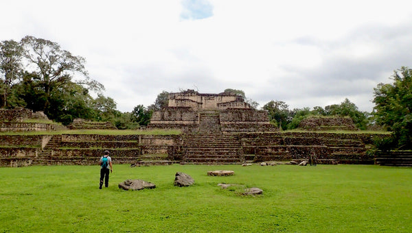 Belize ruins, Mayan Ruins, Temple of the Wooden Lintel, Caracol