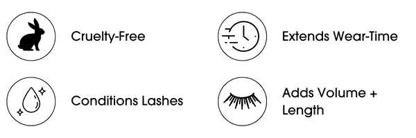 Lash Boosting Mascara Primer - Cruelty Free - Extends Wear Time - Conditions Lashes - Adds Volume and Length