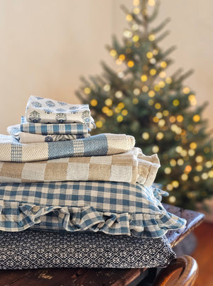  Buffalo Plaid Kitchen Towels - Blue Kitchen Towels