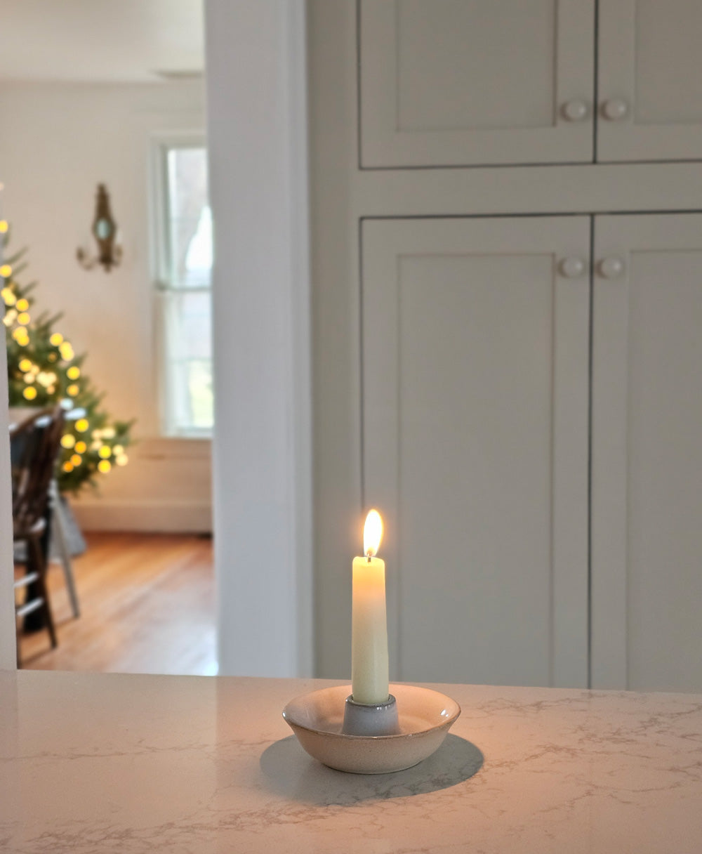 Wood Candle Box with Drawer - Farmhouse Wares