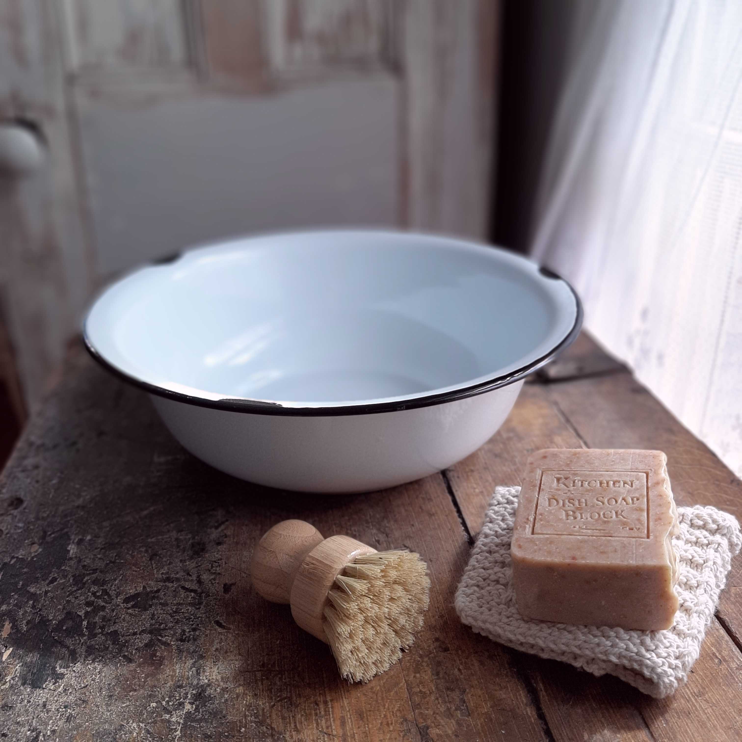 Wooden Dish Brush - Horsehair Bristles — Sunday Shop