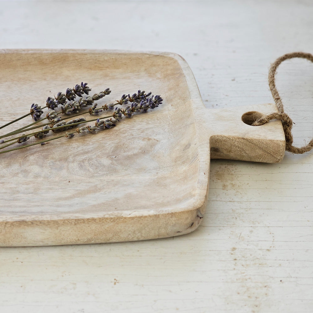 Rustic Wood Cooking Utensil Set - Farmhouse Wares