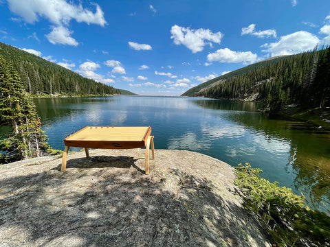 feeltone Monochord in the Colorado Rocky Mountains