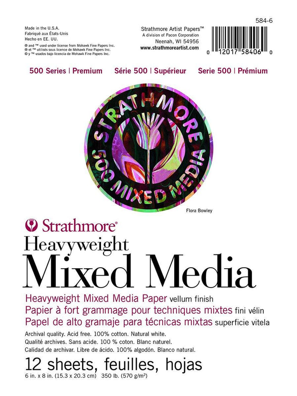 Strathmore Hardbound Art Journal 400 Series Recycled Watercolor Paper (140  lb.) 11x14 - 32 Pages