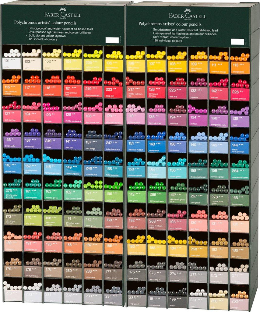  Faber Castell Polychromos  Colour Pencil Individual with 