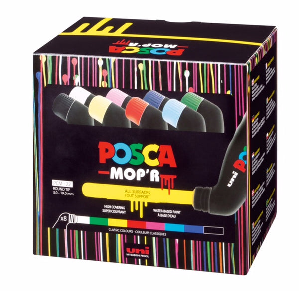 Uni POSCA Water-based Pigment Ink Marker - Extra Large(15mm) Chisel Ti