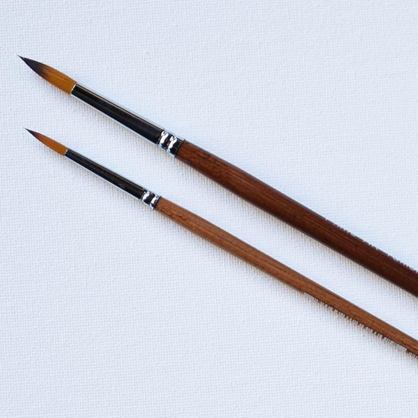 W.A. Portman wa portman round paint brush set of 4 - round brush for  watercolor & acrylic 