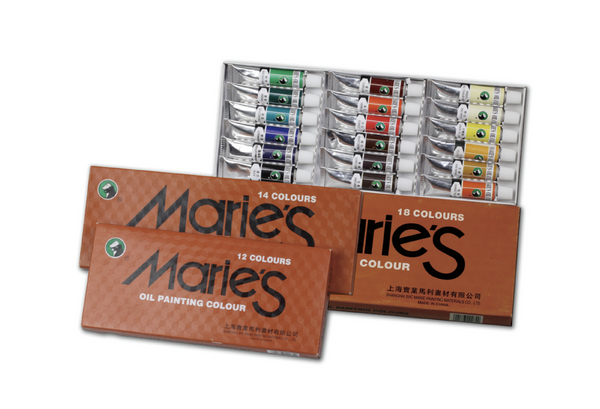 Maries 12/18/24 Colors Professional Oil paints colors painting