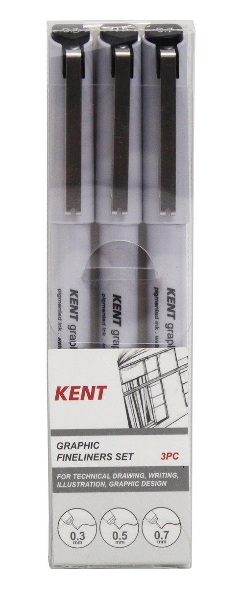 Uni Pin Fineliner Drawing Pen - Sketching Set - Black, Dark Gray, Light  Gray, Sepia - 0.1/0.5mm - Set of 9