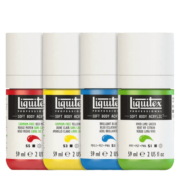 Liquitex Professional Heavy Body Acrylic Paint, 2oz tubes -you choose  color!