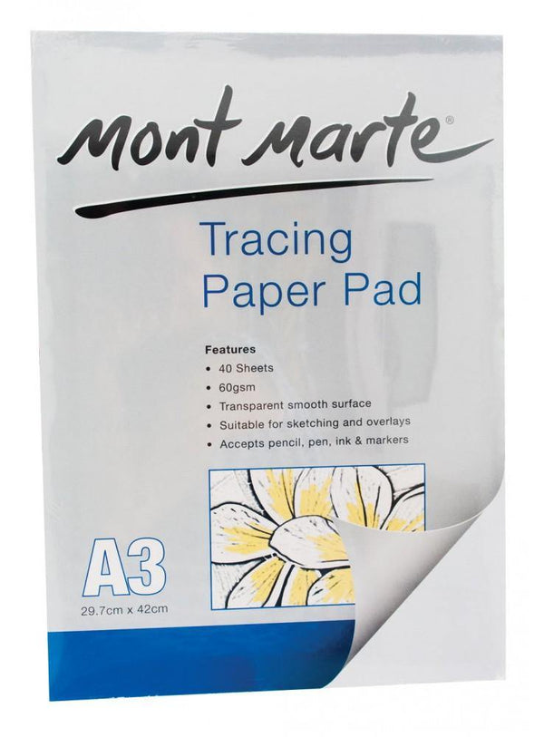 Colour Block Tracing Paper Pad - 50 sheets