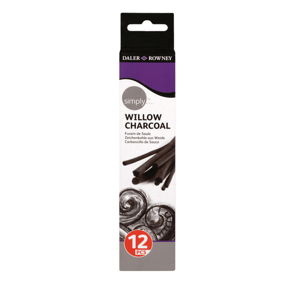 Pitt Natural Willow Charcoal Sticks, Box of 12 - #129298 – Faber-Castell USA