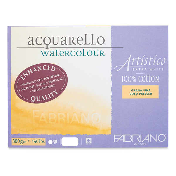 Fabriano Blocks Watercolor 25% Cotton 200gsm 24's per pad