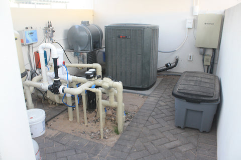 2. ELECTRICAL AND WATER SOURCES FOR A MISTING SYSTEM INSTALLATION